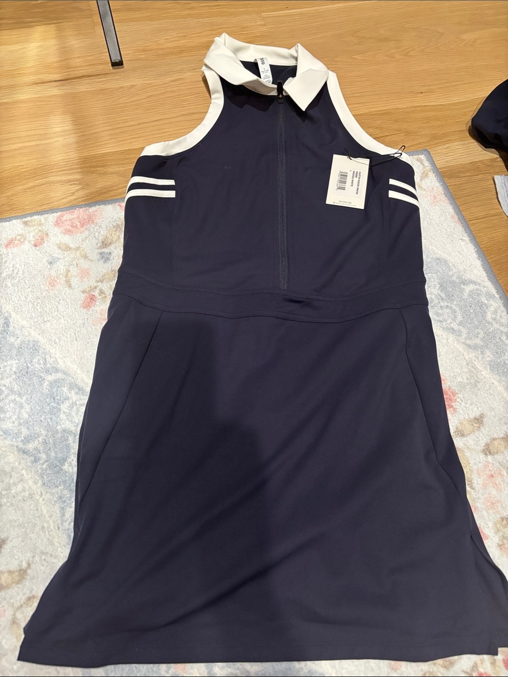 NWT!!! Splits 59 Austin rigor dress. Large. Navy and white